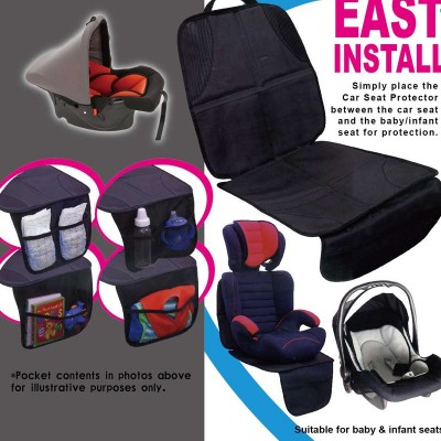 汽車兒童座椅座墊 安全座椅防滑防磨汽車坐墊 兒童安全座椅保護墊