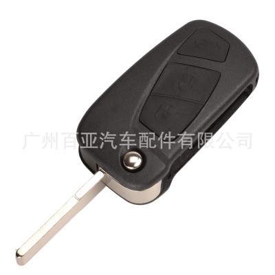 適用于福特 3鍵 原車折疊智能鑰匙替換外殼 汽車遙控鑰匙殼