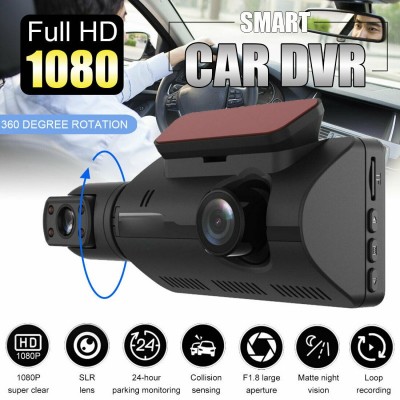 Car DVR Dash新款3寸前后雙錄行車記錄儀高清1080P重力汽車記錄儀