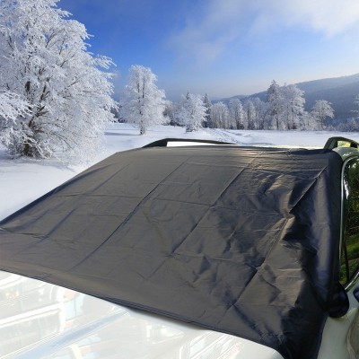 跨境專供冬季防雪擋防雪罩汽車防霜擋遮雪擋磁吸雪擋2020新款雪擋
